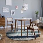 Design,Scandinavian,Home,Interior,Of,Open,Space,With,Stylish,Chairs,