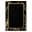 Alfombra Babil Negra - negra - 160-x-230-rectangular